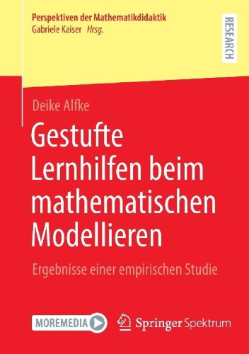 Buchcover und Innenansicht für das Buch: Gestufte Lernhilfen beim mathematischen Modellieren