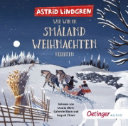 Buchcover und Innenansicht für das Buch: En jul i Småland för länge sen