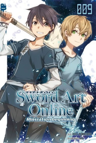 Buchcover und Innenansicht für das Buch: Sword Art Online - Novel 09