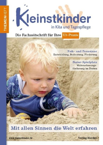 Buchcover und Innenansicht für das Buch: Mit allen Sinnen die Welt erfahren