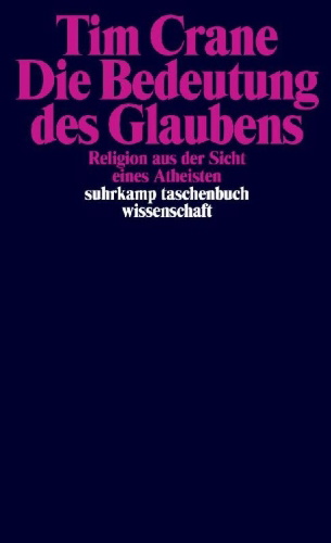 Buchcover und Innenansicht für das Buch: The Meaning of Belief. Religion from an Atheist's Point of View
