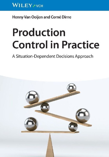 Buchcover und Innenansicht für das Buch: Production Control in Practice