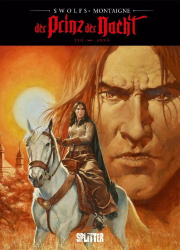 Buchcover und Innenansicht für das Buch: Der Prinz der Nacht. Band 8