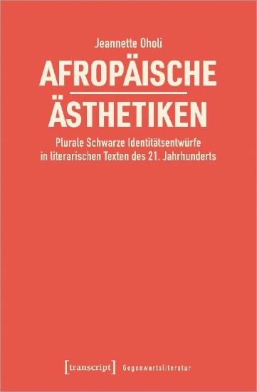 Buchcover und Innenansicht für das Buch: Afropäische Ästhetiken