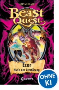 Buchcover und Innenansicht für das Buch: Beast Quest 20. Ecor, Hufe der Zerstörung