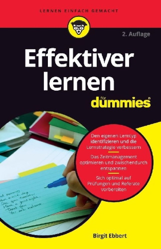 Buchcover und Innenansicht für das Buch: Effektiver Lernen für Dummies