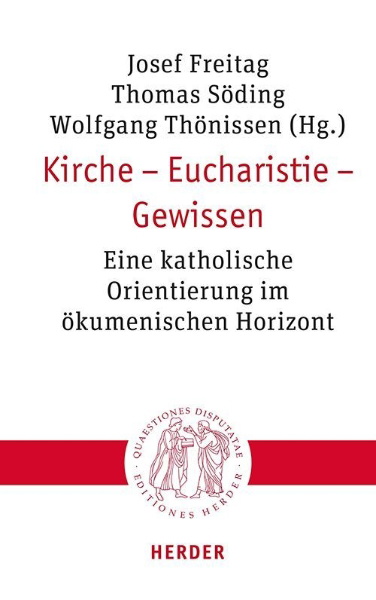 Buchcover und Innenansicht für das Buch: Kirche - Eucharistie - Gewissen
