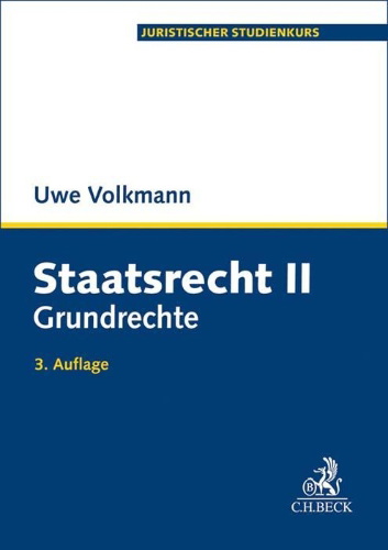 Buchcover und Innenansicht für das Buch: Staatsrecht II