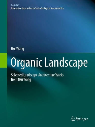 Buchcover und Innenansicht für das Buch: Organic Landscape