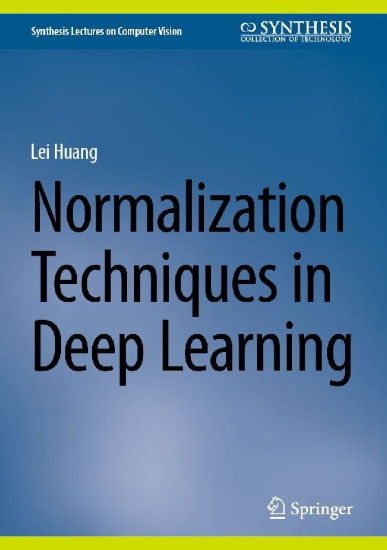 Buchcover und Innenansicht für das Buch: Normalization Techniques in Deep Learning