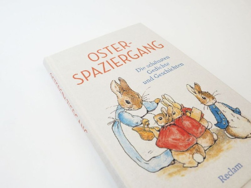 Buchcover und Innenansicht für das Buch: Osterspaziergang. Die schönsten Gedichte und Geschichten