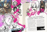 Buchcover und Innenansicht für das Buch: The Art and Making of Arcane