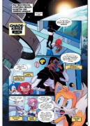 Buchcover und Innenansicht für das Buch: DC X Sonic The Hedgehog #3-#5