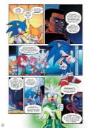 Buchcover und Innenansicht für das Buch: DC X Sonic The Hedgehog #3-#5