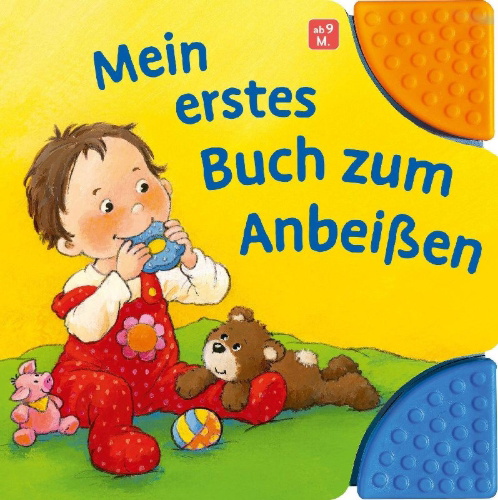 Buchcover und Innenansicht für das Buch: Mein erstes Buch zum Anbeißen