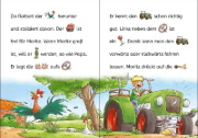 Buchcover und Innenansicht für das Buch: Bildermaus - Unser Traktor ist der beste