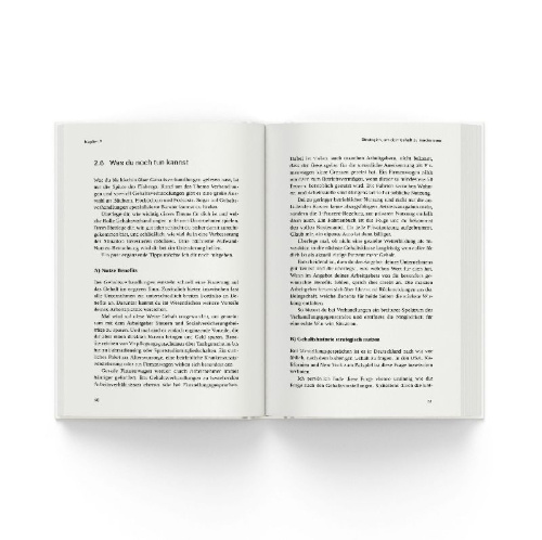 Buchcover und Innenansicht für das Buch: Was dir dein Chef nicht sagt