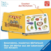 Buchcover und Innenansicht für das Buch: Meine Wörter - Meine Welt: Mein erstes buntes Wörterbuch