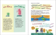 Buchcover und Innenansicht für das Buch: Vom Kranksein und Gesundbleiben