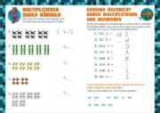 Buchcover und Innenansicht für das Buch: Math Fun for Minecrafters: Grades 3 and 4