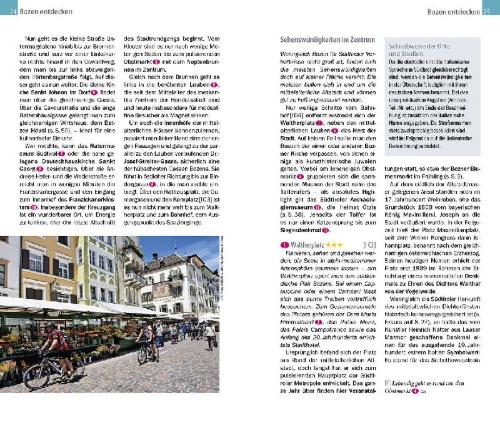 Buchcover und Innenansicht für das Buch: Reise Know-How CityTrip Bozen und Meran