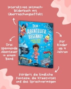Buchcover und Innenansicht für das Buch: Pick A Story: A Pirate + Alien + Jungle Adventure