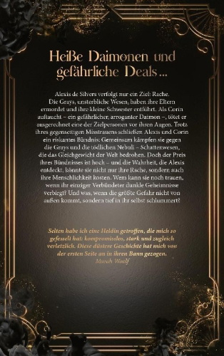 Buchcover und Innenansicht für das Buch: My Darkest Revenge (Demons of New York 1)
