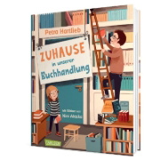 Buchcover und Innenansicht für das Buch: Zuhause in unserer Buchhandlung