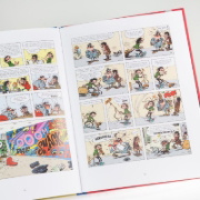 Buchcover und Innenansicht für das Buch: Lagaffe nous gâte
