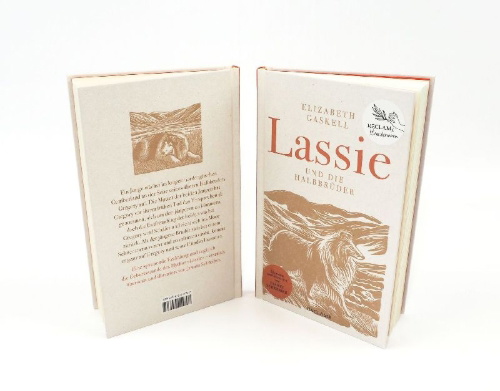 Buchcover und Innenansicht für das Buch: Lassie und die Halbbrüder