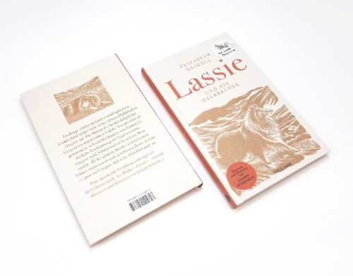 Buchcover und Innenansicht für das Buch: Lassie und die Halbbrüder