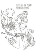 Buchcover und Innenansicht für das Buch: Disney Prinzessin Best of: Die schönsten Motive zum Ausmalen