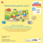 Buchcover und Innenansicht für das Buch: Mein liebstes Puzzle-Spielbuch: Zuhause