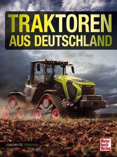Buchcover und Innenansicht für das Buch: Traktoren aus Deutschland
