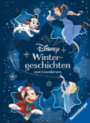 Buchcover und Innenansicht für das Buch: Disney - Wintergeschichten zum Lesenlernen