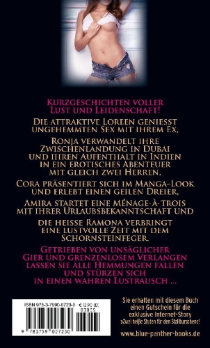 Buchcover und Innenansicht für das Buch: Verruchte Geilheit | Erotische Geschichten