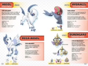 Buchcover und Innenansicht für das Buch: Pokémon Super Duper Extra Deluxe Essential Handbook