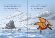 Buchcover und Innenansicht für das Buch: Leselöwen 1. Klasse - Abenteuer im Land der Dinos