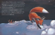 Buchcover und Innenansicht für das Buch: Was glitzert im Winterwald, kleiner Fuchs?