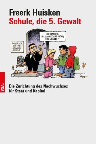 Buchcover und Innenansicht für das Buch: Schule, die 5. Gewalt