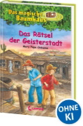 Buchcover und Innenansicht für das Buch: Ghost Town at Sundown