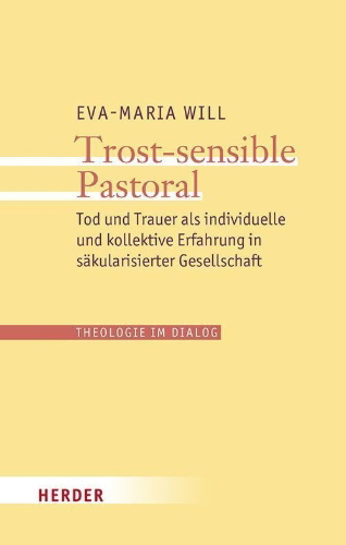 Buchcover und Innenansicht für das Buch: Trost-sensible Pastoral