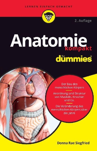 Buchcover und Innenansicht für das Buch: Anatomie kompakt für Dummies