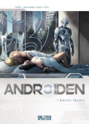 Buchcover und Innenansicht für das Buch: Androïdes