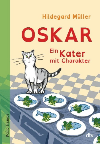 Buchcover und Innenansicht für das Buch: Oskar - Ein Kater mit Charakter