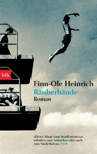 Buchcover und Innenansicht für das Buch: Räuberhände