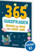 Buchcover und Innenansicht für das Buch: 365 Quizzes And Riddles