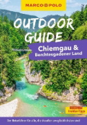 Buchcover und Innenansicht für das Buch: MARCO POLO OUTDOOR GUIDE Reiseführer Chiemgau & Berchtesgadener Land
