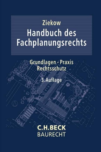 Buchcover und Innenansicht für das Buch: Handbuch des Fachplanungsrechts