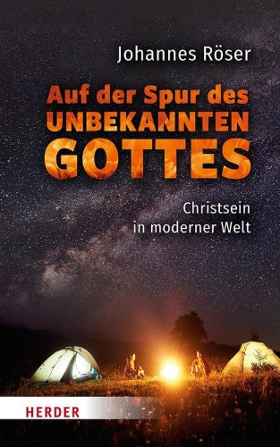 Buchcover und Innenansicht für das Buch: Auf der Spur des unbekannten Gottes